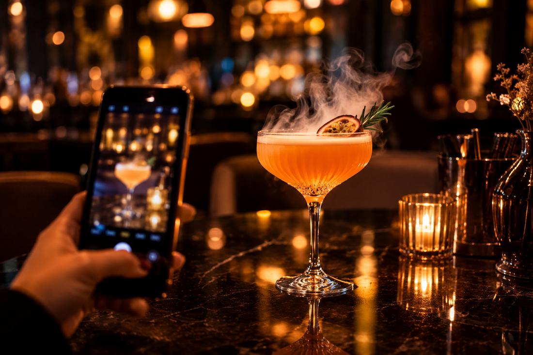 What Makes a Drink Worth Filming: The Rise of the Instagrammable Cocktail